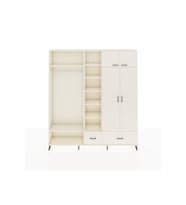 Arges Gardrop 12 Raflı 2 Çekmeceli 2 Askılı 220x30x243 Aytaşı-Aytaşı