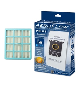 Philips EasyLife FC8130/60 Uyumlu Hijyen Seti  1x FC8070/01 - 4x FC8021/03 (AeroFlow®)