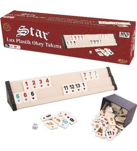 Star Lüks Plastik Okey Takımı