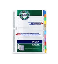 Serve Ayraç Klasik 12 Renkli Sv-5525