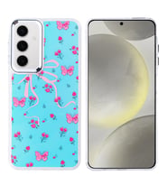 Samsung Galaxy S24 FE Uyumlu Kılıf Airbag Tasarımlı Zore Hadra Kapak (Çok Renkli)