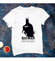 Batman Tişörtü ( Çocuk - Büyük ) Kişiye Özel
