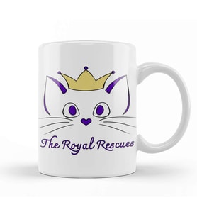 Cats The Royal Rescues Logo Kupa Bardak Porselen