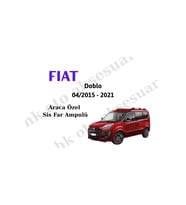 Fiat Doblo 04/2015 - 2021 Araca Özel Sis Farı h11