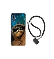 Tcl 30 Se Kılıf Excode Ipli Boyun Askılı Desenli Silikon Troll Cat 1897