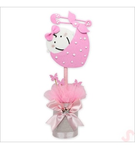 Kundak Bebek Masa SüSü, 46cm x 21cm - Pembe (STD)