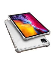 Apple iPad Pro 11 2020 Kılıf Fuchsia Tablet Nitro Anti Shock Silikon Kapak (Siyah)