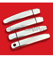Citroen C3 Krom Kapı Kolu Tk 2002-2009 4 Kapı Paslanmaz Çelik