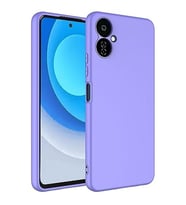 Coverzone Tecno Camon 19 Neo ?le Uyumlu K?l?f Z-Mara Lansman Vieri Tam Koruma Arka Kapak Kamera Koruma �?k?nt?l? P�r�zs�z Y�zey Lila