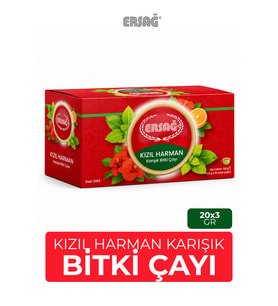 ERSAĞ Karışık Bitki Çayı 20 Süzen Poşet 60 GR