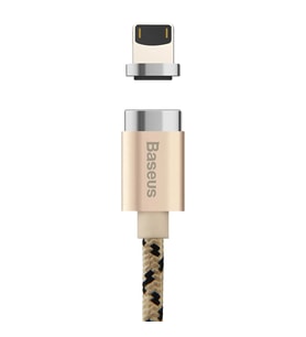 Baseus Insnap Manyetik USB Kablosu 100 cm 2,4 A iPhone Altın