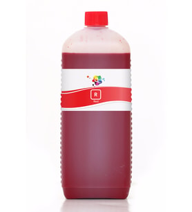 QC Canon Pixma Pro 10 Yazıcı Uyumlu Kartuş Mürekkebi   Pro Serisi 1000ml R Pigment Kırmızı
