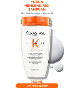 Kerastase Nutritive Bain Satin Riche Yoğun Nemlendirici Şampuan 250 ml 250 ml