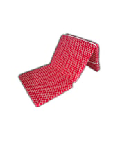 Katlanır Sünger Yatak Minder Yatak Fermuarlı (70x180x6cm)-kırmızı Çatı