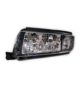 Skoda Fabia 1 2000-2008 Sol Ön Far Lambası İçi Siyah Tip 6Y1941015P