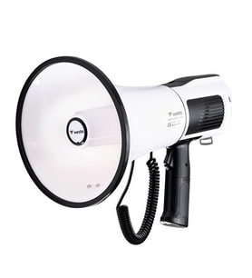 Westa Megafon Usb li Bluetooth Şarjlı Mikrofonlu 100 Watt Cankurtaran Çalışma Alanı Dış Alan Hoparlör Megafonu