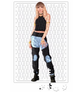 Lisa Black Pink Puzzle 240 Parça Yapboz
