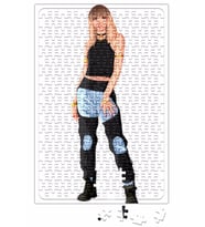 Lisa Black Pink Puzzle 240 Parça Yapboz