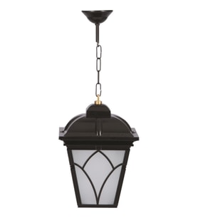 AVONNI BFE-68043-BSY-OP Siyah Boyalı Dış Mekan Aydınlatma E27 Aluminyum Cam 23cm