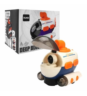 Otomatik Yön Değiştiren Robotik Uzay Aracı - Işıklı Sesli Çocuk / Bebek Oyuncağı