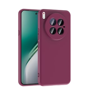 Tecno Camon 40 Premier 5G Kılıf İçi Kadife Lansman Kapak (Koyu Mor)