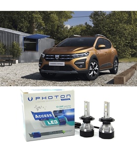Dacia Sandero Kısa Far Ampulü H7 Access Yeni Seri Beyaz 2021-2023