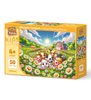 Art Çocuk Günaydın Fotoğrafı 50 Parça Puzzle