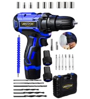 BLU-X Serii 258 Volt 12 Ah 27 Pcs Set Motor Koruma Çelik Şanzuman 2x Akülü