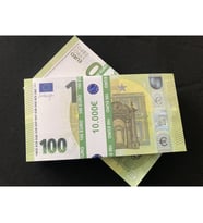 100 Adet Geçersiz Düğün Parası 100 Euro Parti Kutlama Eğlence Parası