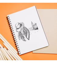 Kız Karakter Tasarımlı Defter
