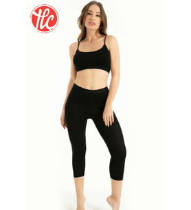 Q-EN 708 İp Askılı Kadın Rahat Bambu Kumaş Pedli Büstiyer (Siyah)