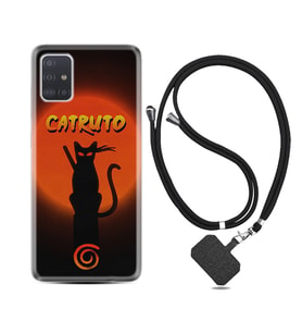 Samsung a71 A72 A73 A7 A9 2018 C7 C9 Kılıf Boyun Askılı Silikon Catrudo 1679