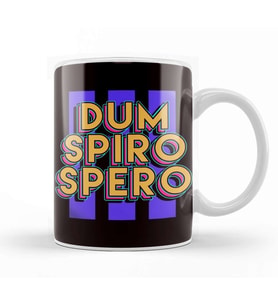 Dum Spiro Spero Education Motivation Latin Phrase Language Kupa Bardak Porselen