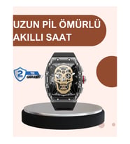 Mey İthalat® Uzun Pil Ömürlü Akıllı Saat Günlük ve Spor Kullanım