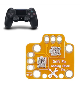 PS4 Analog Drift Fix Modül Playstation 4 Kol Tamir Analog Motor Kayma Tamiri (Turuncu)