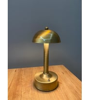 Mylights Minik Pilli Abajur Gece Lambası Masa Lambası Pilli Masa Lambası Eskitme Kaplama Abajur