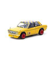 Tarmac Datsun 510 OG Sedan Sarı 1/64 Model Araba
