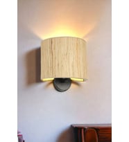 BAMBU 010 ABAJURLU OVAL APLİK