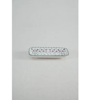 Acar Luise Çiçek Desenli Porselen Tabak 6'lı 17 cm