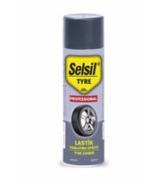 Selsil Lastik Parlatıcı Sprey 500 Ml