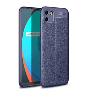 Realme C11 Kılıf Auto Focus Kapak - Lacivert