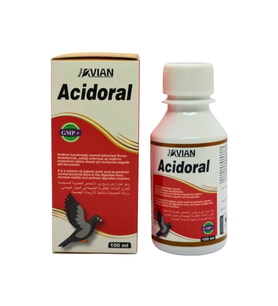 Royal İlaç Acidoral 100 Ml.  Kafes Kuşları ve Tüm Kanatlılar İçin Kanatlılarda Ve Kuşlarda Ishal Kes