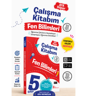 5. Sınıf Ata Süper Fen Bilimleri Çalışma Kitabım Seti