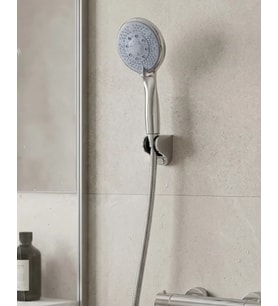 Çok Fonksiyonlu 4 Kademeli El Duşu Seti Spiral Hortumlu Banyo Duş Başlığı