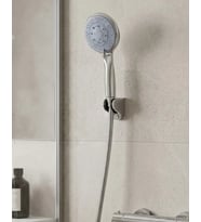 Çok Fonksiyonlu 4 Kademeli El Duşu Seti Spiral Hortumlu Banyo Duş Başlığı