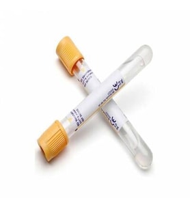 KAN TÜPÜ JELLİ 5 ML BİYOKİMYA SARI - 100 ADET - 5 PAKET