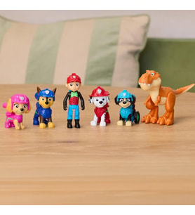 PAW Patrol The Dino Movie Dinozor Macera Ekibi Figür Seti - Orijinal Lisanslı Oyuncak