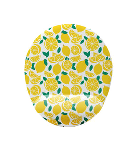 Limon Desenli Bilek Destekli Kaymaz Buruşmaz Kırılmaz Mouse Pad