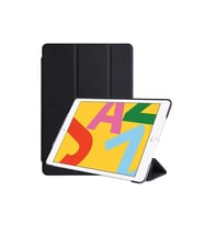 Apple iPad 10.2 2021 (9.Nesil) Uyumlu Zore Smart Cover Standlı 1-1 Kılıf (Siyah)