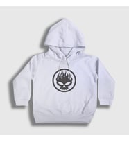 Presmono Unisex Çocuk Beyaz Logo The Offspring Kapüşonlu Sweatshirt 177439tt (Beyaz)